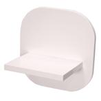 High glossy wit wandplankje S-VEC-014, Nieuw in verpakking