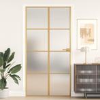 vidaXL Binnendeur smal 102,5x201,5 cm gehard glas en, Doe-het-zelf en Verbouw, Deuren en Horren, Verzenden, Nieuw