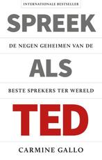 Spreek als TED 9789047008446 Carmine Gallo, Verzenden, Gelezen, Carmine Gallo