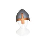 Grijze ridder verkleed helm half ei model - Helmen, Hobby en Vrije tijd, Nieuw, Verzenden