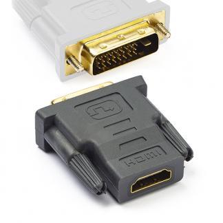 HDMI naar DVI adapter | Nedis (DVI-D, Dual Link, Verguld), Audio, Tv en Foto, Audiokabels en Televisiekabels, Nieuw, Verzenden