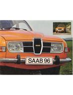 1974 SAAB 96 V4 BROCHURE ENGELS, Nieuw, Author