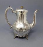 Theepot - Verzilverd - Edwardian 1880–1910, Antiek en Kunst
