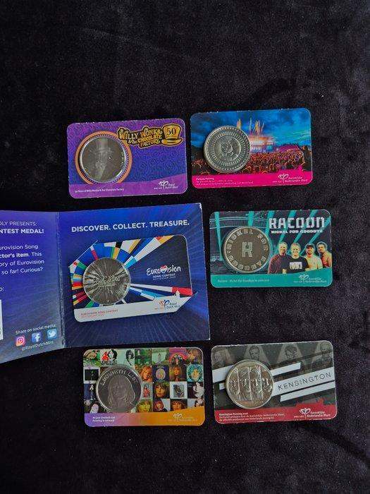Nederland. Coin Card 2018/2023 (6 stuks) (Zonder, Postzegels en Munten, Munten | Europa | Euromunten