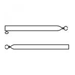 Campking Spanstok 22/19mm 70-120cm Basic, Caravans en Kamperen, Nieuw