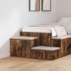 vidaXL Opbergkast - Gerookt Eiken - 118x41x40 cm - Gelaagd, Minder dan 45 cm, Verzenden, Nieuw, Minder dan 55 cm
