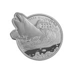 2 troy ounce Ocean Predators Killer Whale 2022, Verzenden