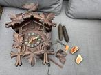 Zwarte Woud wandklok (5) - hout/koper - 1850-1900
