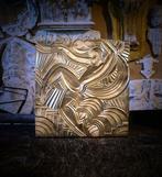 Naar Maurice Picaud - Reliëf, Omgekeerd Goud Bas-reliëf, Antiek en Kunst