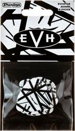 Jim Dunlop Eddie Van Halen Max Grip plectrum 0.60 mm 6-pack, Ophalen of Verzenden, Nieuw, Elektrische gitaar