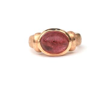 Een 14 krt. roségouden Bron Jewelry Toujours Ajour ring beschikbaar voor biedingen