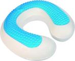 Aidapt gel nekkussen zachte velour hoes - memory foam, Diversen, Verzenden, Nieuw