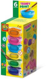 SES - Plakkaatverf Trendy (6 x 45ml) | SES Creative - Hobby, Verzenden, Nieuw