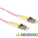 ACT RL9701 Glasvezel kabel 1 m LC I-V(ZN) H OM4 Violet, Computers en Software, Verzenden, Nieuw