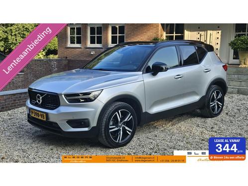Volvo XC40 2.0 T4 AWD R Design panoramadak leer, Auto's, Volvo, Lease, Automaat, SUV of Terreinwagen, Benzine, Plug-in hybride