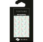 Texture Decopatch papier Flamingo hotfoil XL, Nieuw, Verzenden
