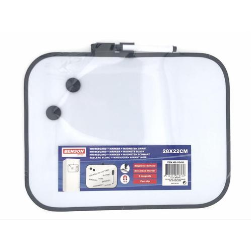 Benson Multifunctioneel whiteboard - magnetisch - 28 x 22..., Zakelijke goederen, Kantoor en Winkelinrichting | Kantoorartikelen