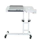 Mobiel Laptopbureau Verstelbaar met Wielen voor Thuis, Verzenden, Nieuw