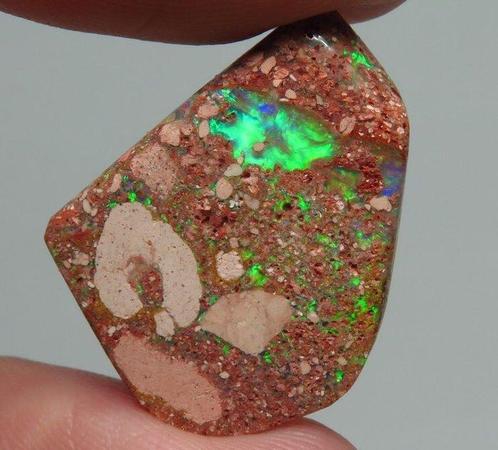 11,23 ct - Spectaculaire Australische Boulder Opal -, Verzamelen, Mineralen en Fossielen