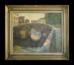 Omer COPPENS (1864-1926) - Pont à Bruges, Antiek en Kunst, Kunst | Schilderijen | Klassiek