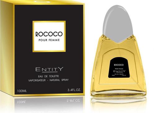 Entity - damesparfum - Rococco - 100 ml - Eau de Toilette, Sieraden, Tassen en Uiterlijk, Uiterlijk | Parfum, Nieuw, Verzenden