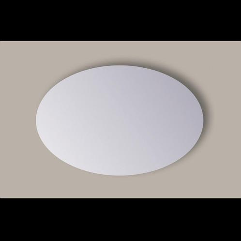 Spiegel Ovaal Sanicare Q-Mirrors 60x80 cm PP Geslepen Incl., Doe-het-zelf en Verbouw, Sanitair, Bad, Nieuw, Ophalen of Verzenden