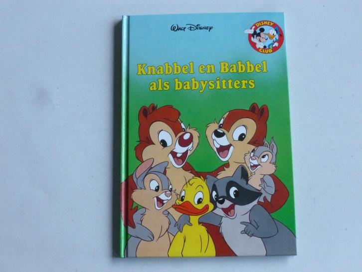 Knabbel en Babbel als Babysitters (CD + Boek) Disney, Cd's en Dvd's, Cd's | Kinderen en Jeugd, Zo goed als nieuw, Verzenden