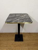 Gebruikte Marmerlook Statafel - T1631 Vintage/Café, Ophalen, Nieuw