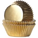 Cupcake Vormpjes HoM Folie Goud 51x38mm. 500st., Verzenden, Nieuw