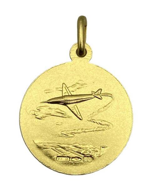Hanger - 18 karaat Geel goud, Sieraden, Tassen en Uiterlijk, Antieke sieraden