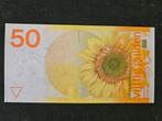 Nederland 50 Gulden 1982 Zonnebloem UNC, Postzegels en Munten, Bankbiljetten | Nederland, Verzenden