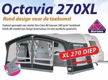 Dorema Ronde Voortent Octavia XL 270 Extra diep !! SALE