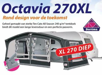 Dorema Ronde Voortent Octavia XL 270 Extra diep !! SALE beschikbaar voor biedingen