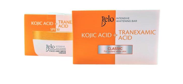 Belo Face & Neck Crème  SPF30 50gr + Classic Zeep 65gr, Sieraden, Tassen en Uiterlijk, Beautycases, Ophalen of Verzenden
