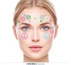 Face Juwels Hippie, Hobby en Vrije tijd, Feestartikelen, Ophalen of Verzenden, Nieuw