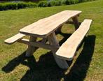 Eco Picknicktafel Boomstam Eiken (Lengte: 300 Cm), Ophalen of Verzenden, Nieuw