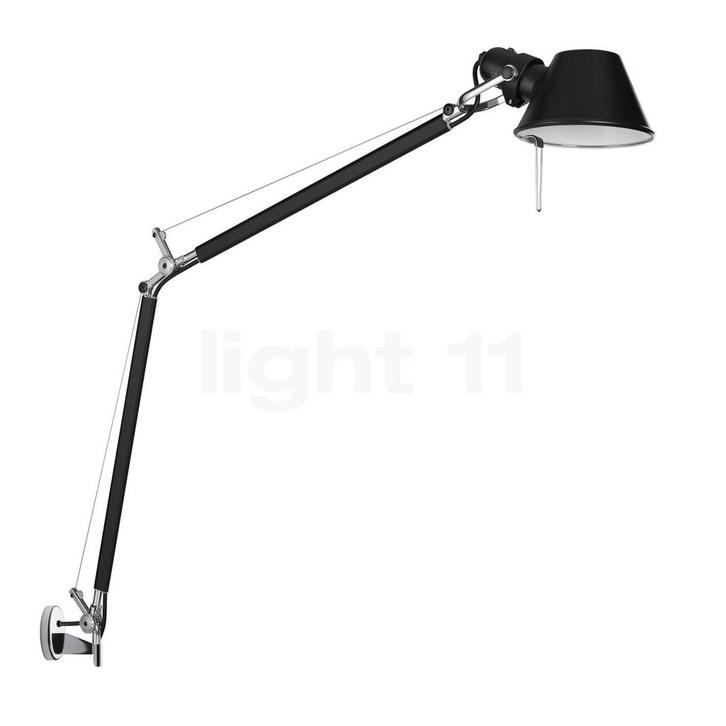 Artemide Tolomeo Parete voor directe montage, zwart, Huis en Inrichting, Lampen | Wandlampen, Nieuw, Verzenden
