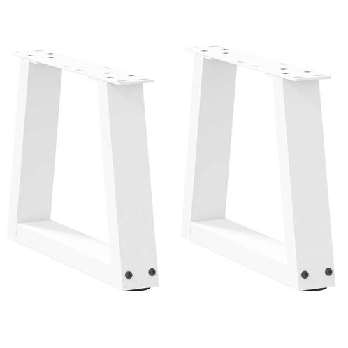 vidaXL Salontafelpoten 2 st V-vormig 30x(30-31,3) cm staal, Huis en Inrichting, Tafelonderdelen, Nieuw, Verzenden