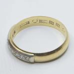 Ring - 22 karaat Geel goud - 0.32ct. tw. Diamant, Sieraden, Tassen en Uiterlijk, Ringen, Nieuw