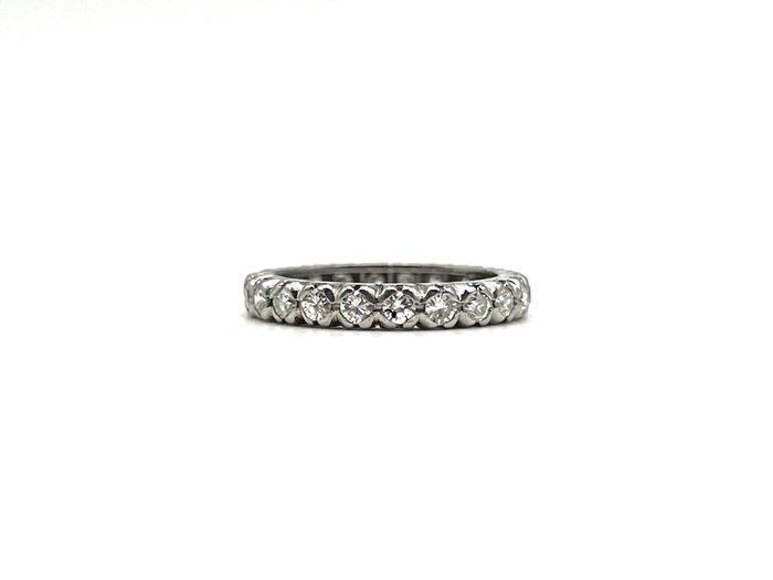 Ring Platina - 0.88ct. tw. Diamant (Natuurlijk), Sieraden, Tassen en Uiterlijk, Ringen