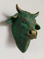 Vanessa Bonino - sculptuur, Bull - bronze effect - 21 cm -
