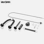 Fitness Kabelsysteem - Tot 150 kg - Zwart - GORILLA SPORTS®, Sport en Fitness, Verzenden, Zo goed als nieuw