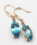 Zonder Minimumprijs - Oorbellen - 14 karaat Geel goud Topaas, Sieraden, Tassen en Uiterlijk, Oorbellen, Nieuw