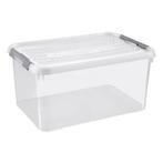 Curver Handy+ opbergbox 50 liter transparant met clipdeksel, Huis en Inrichting, 40 liter of meer, Ophalen of Verzenden, Nieuw