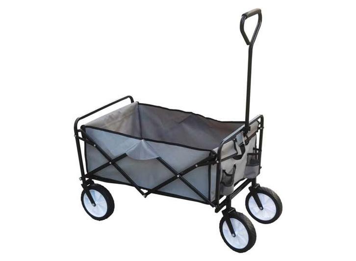 Hi Bolderwagen - Bolderkar - opvouwbare bolderwagen - grijs, Hobby en Vrije tijd, Overige Hobby en Vrije tijd, Nieuw, Verzenden