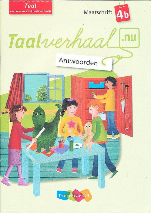 Taalverhaal Nu Antwoorden Maatschrift Taal 4B, Boeken, Schoolboeken, Nieuw, Verzenden