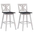 2dekans | Coast Bar Stool 2 Set Vintage Bar -stoelen met 360, Huis en Inrichting, Stoelen, Ophalen of Verzenden, Zo goed als nieuw
