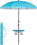 Strandparasol - parasol - diameter 160 cm - zonwering UPF, Verzenden, Nieuw