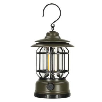 Retro Draagbare Camping Lamp - Oplaadbare Dimbare Tentlamp beschikbaar voor biedingen