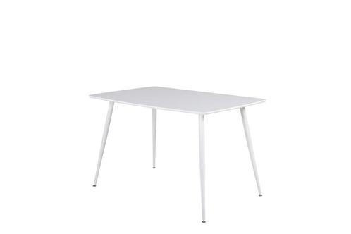 Eettafel - Astar - 120x80 cm - Wit - Jörn, Huis en Inrichting, Tafels | Eettafels, Nieuw, Verzenden